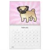 Cartoon Dog Briet 2011 Kalender (Feb 2026)
