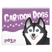 Cartoon Dog Briet 2012 Kalender (Hoes)