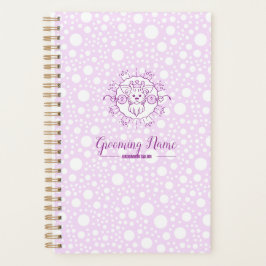 Cartoon Dog Illustratie voor Grooming Planner