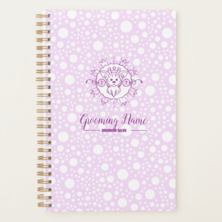 Cartoon Dog Illustratie voor Grooming Planner