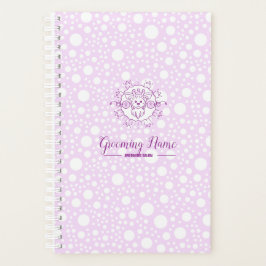 Cartoon Dog Illustratie voor Grooming Planner