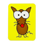 Cartoon Dog Magneet (Verticaal)