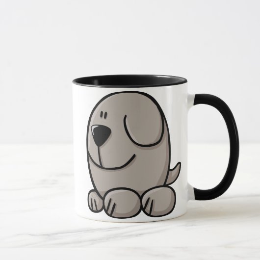 Cartoon Dog Mok (Rechts)