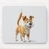 Cartoon Dog Muismat (Voorkant)