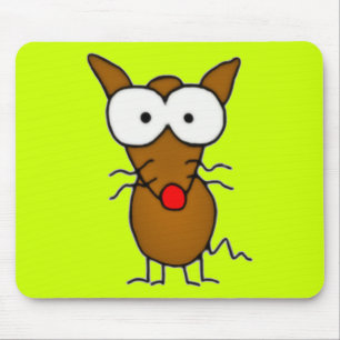 Cartoon Dog Muismat