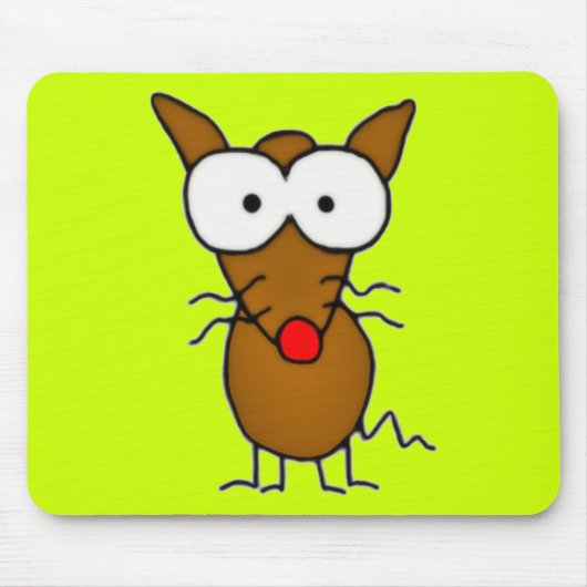 Cartoon Dog Muismat (Voorkant)
