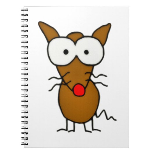 Cartoon Dog Notitieboek (Voorkant)