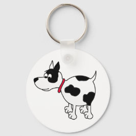 Cartoon Dog Sleutelhanger