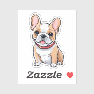 Cartoon dog sticker