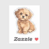 Cartoon dog sticker (Vel)