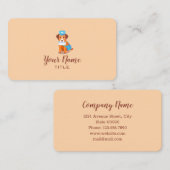 Cartoon dog visitekaartje (Voorkant / Achterkant)