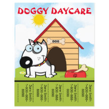 Cartoon Doggy Daycare Promotion