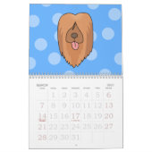 Cartoon Dogs 2014 Agenda Kalender (Mar 2027)