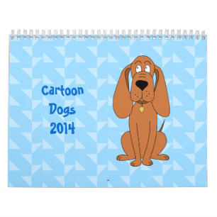 Cartoon Dogs 2014 Agenda Kalender