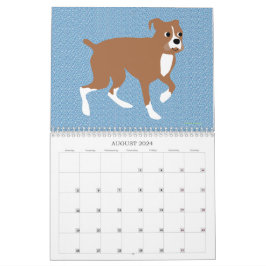Cartoon Dogs Kalender