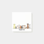 cartoon dogs postit post-it® notes (Voorkant)