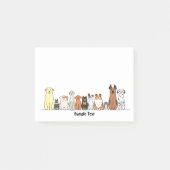 cartoon dogs postit post-it® notes (Voorkant)