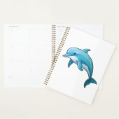 Cartoon dolfijn illustratie planner (Display)