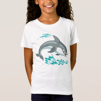 cartoon dolfijn t-shirt