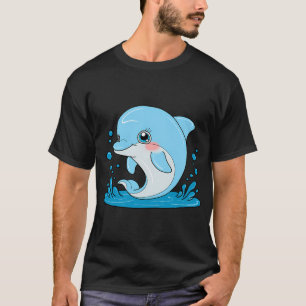 Cartoon Dolfijn T-shirt