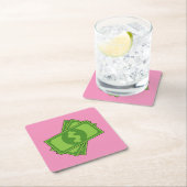Cartoon Dollar Bills Kartonnen Onderzetters (Insitu)