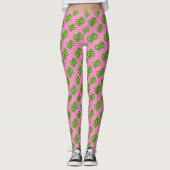 Cartoon Dollar Bills Leggings (Voorkant)