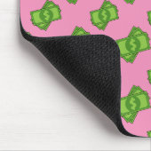 Cartoon Dollar Bills Muismat (Hoek)
