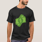 Cartoon Dollar Bills T-shirt (Voorkant)