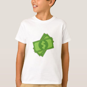 Cartoon Dollar Bills T-shirt