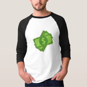 Cartoon Dollar Bills T-shirt
