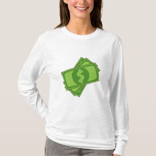 Cartoon Dollar Bills T-shirt