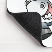 Cartoon Donkey Muismat (Hoek)