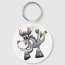 Cartoon Donkey Sleutelhanger