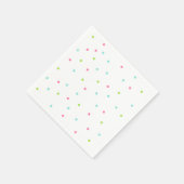 Cartoon Donuts Art Happy Birthday Art Donut Design Servet (Hoek)