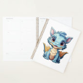 Cartoon draak illustratie planner (Display)