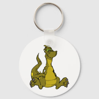 cartoon draak sleutelhanger