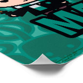 Cartoon Draco en Lucius Malfoy Character Art Poster (Hoek)