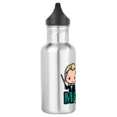 Cartoon Draco en Lucius Malfoy Character Art Waterfles (Links)