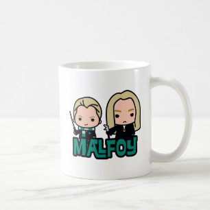Cartoon Draco en Lucius Malfoy Karakter Kunst Koffiemok