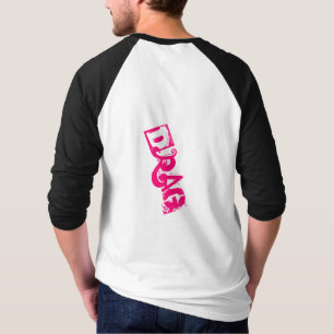 Cartoon Drag Queen schoppen been omhoog T-Shirt