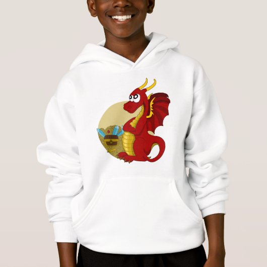 Cartoon dragon Hoodie (Voorkant)