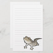 Cartoon Dragon / Rankin Dragon Briefpapier (Voorkant / Achterkant)