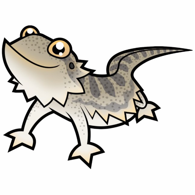 Cartoon Dragon / Rankin Dragon Fotobeeldje Magneet (Voorkant)