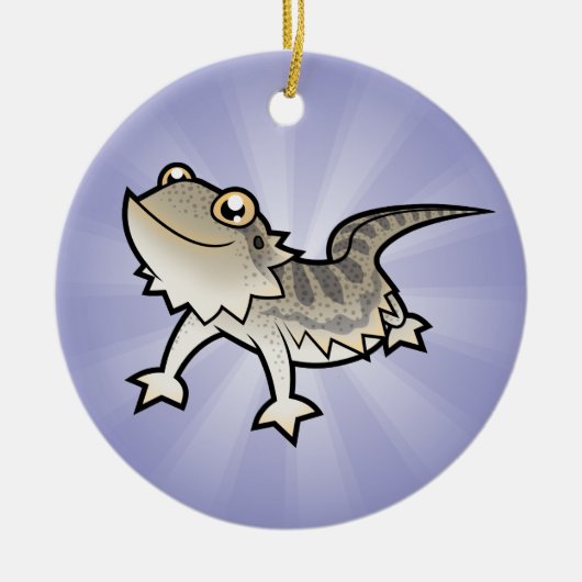 Cartoon Dragon / Rankin Dragon Keramisch Ornament (Voorkant)