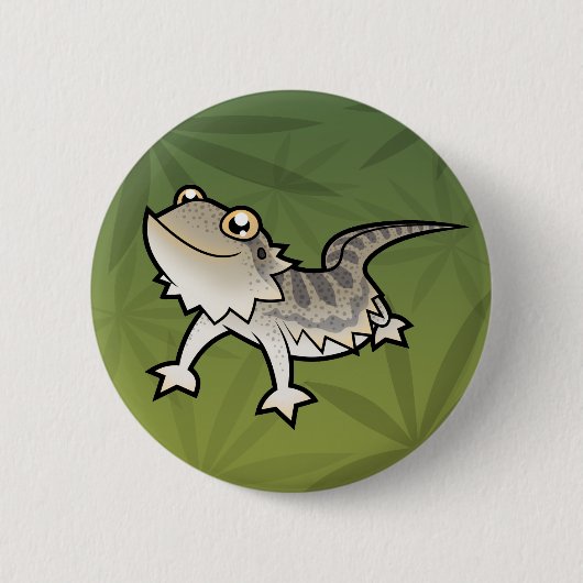 Cartoon Dragon / Rankin Dragon Ronde Button 5,7 Cm (Voorkant)