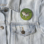 Cartoon Dragon / Rankin Dragon Ronde Button 5,7 Cm (In situ)