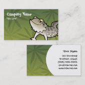 Cartoon Dragon / Rankin Dragon Visitekaartje (Voorkant / Achterkant)