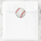 Cartoon Drawn American Baseball Ronde Sticker (Tas)