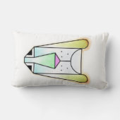 Cartoon Droopy Bloodhound Sierkussen Kussen (Achterkant)