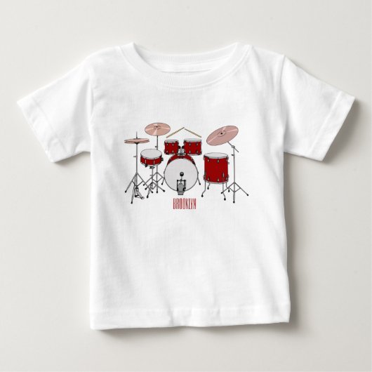 Cartoon Drum kit (Voorkant)